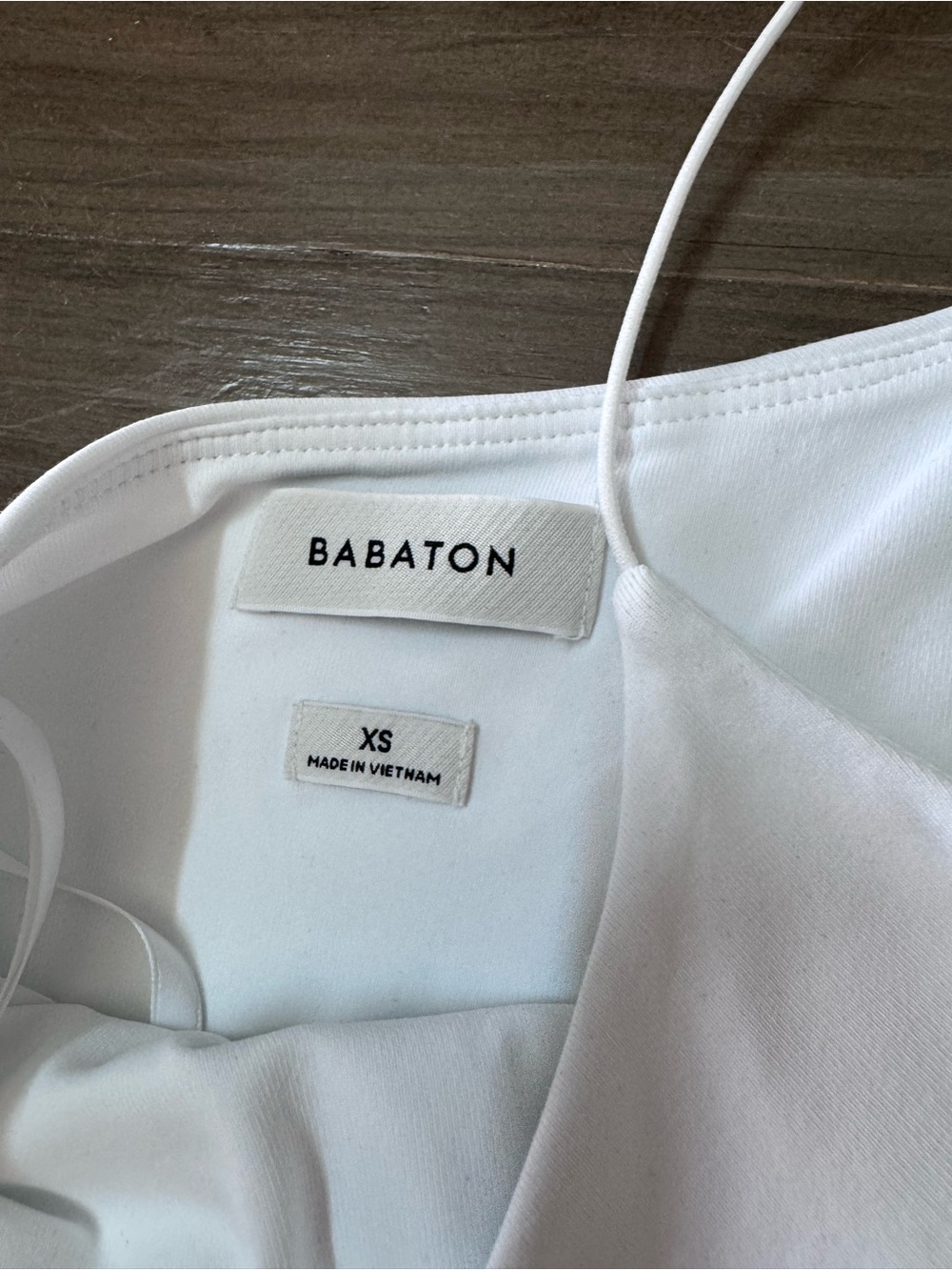 Aritzia Babaton One Shoulder Body Contour Bodysuit Women’s XS Crisp White - Picture 2 of 7